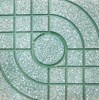 Gạch terrazzo 40x40 QP1 màu xanh