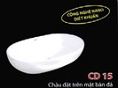 Lavabo Đặt bàn Viglacera CD15