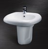 Lavabo rửa mặt Caesar L2560+P2441