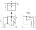 Tủ chậu rửa INAX CB0504-4IF-B